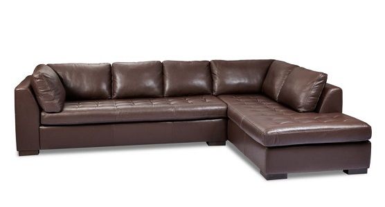 American Leather Astoria Sectional Ambiente Modern Furniture