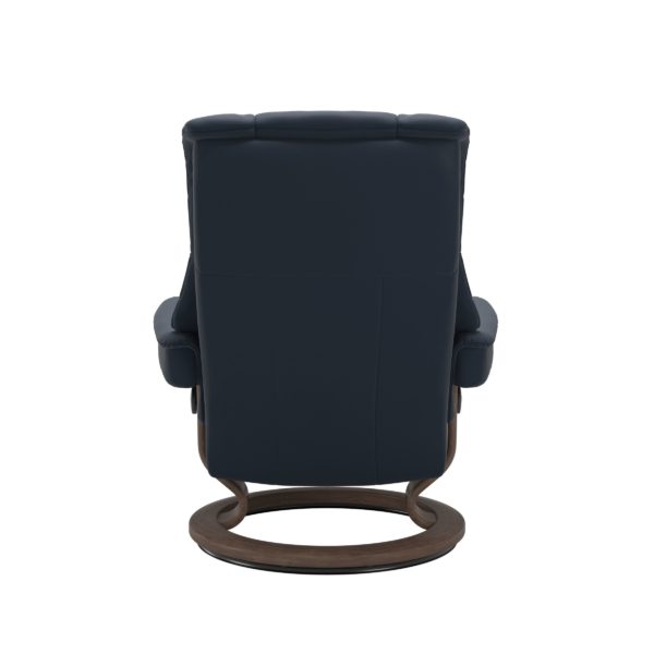 Stressless Mayfair Recliner & Ottoman - Classic Base - Image 3