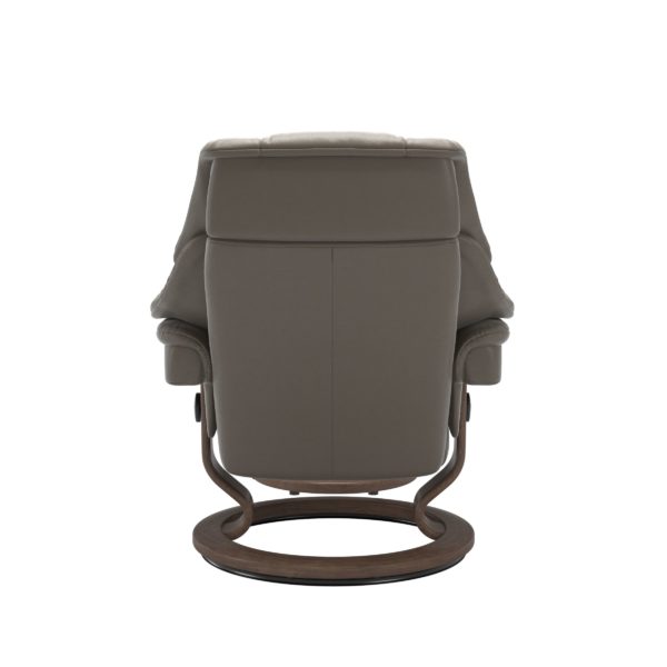 Stressless Reno Recliner & Ottoman - Classic Base - Image 3