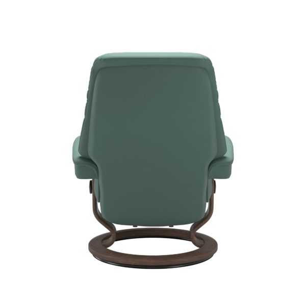 Stressless Sunrise Recliner & Ottoman - Classic Base - Image 3