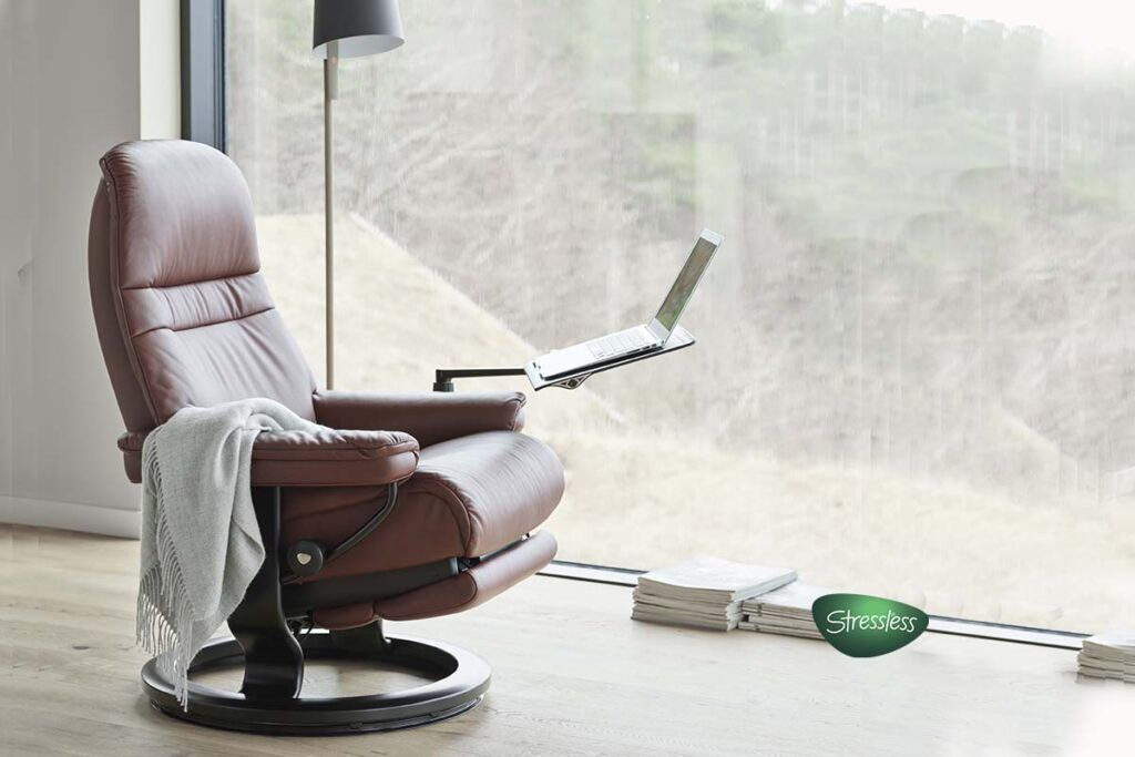 Stressless Sunrise Power Recliner Ambiente Modern Furniture