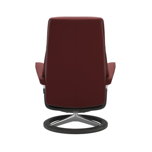 Stressless View Recliner & Ottoman - Signature & Cross Base - Image 3