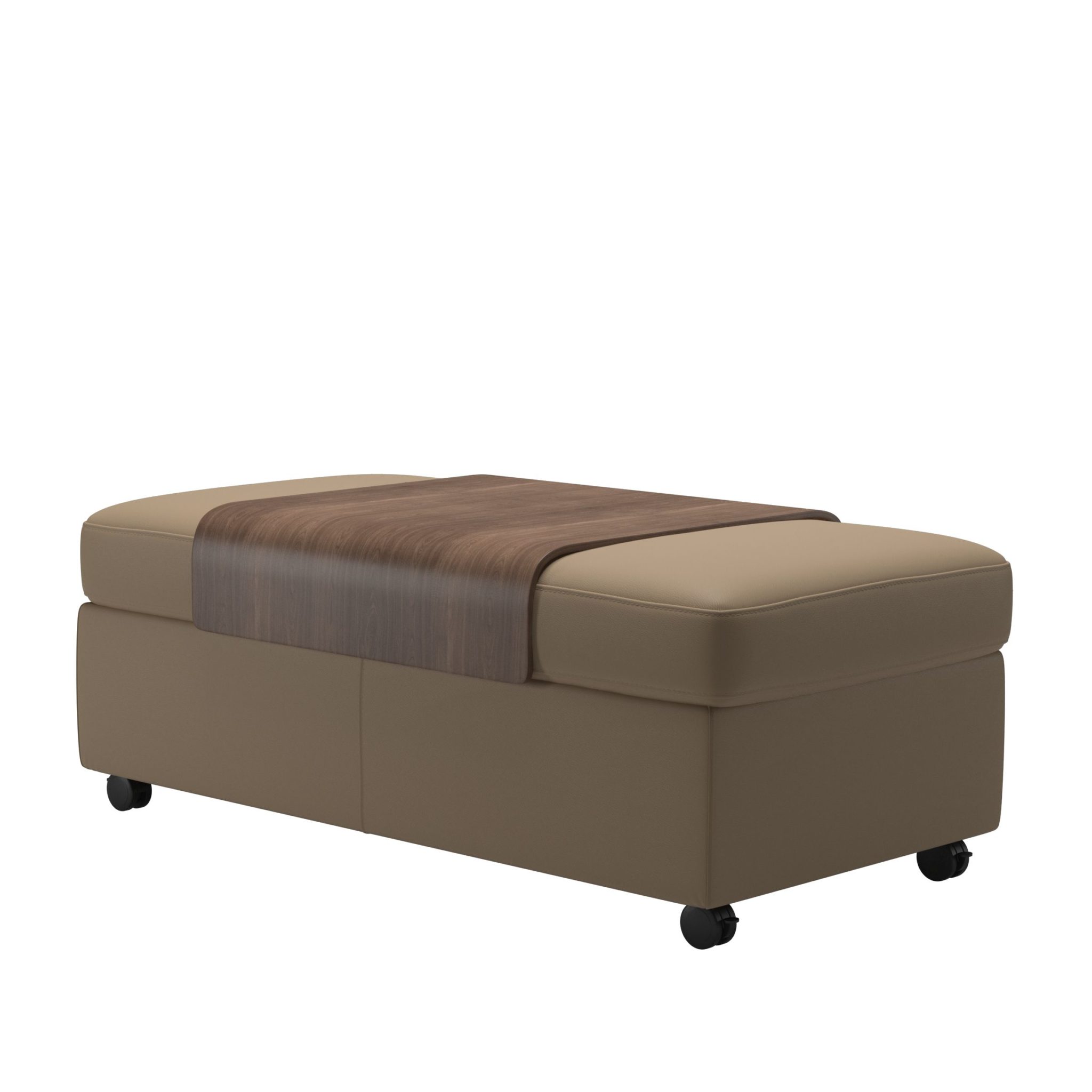 Stressless Ottoman, Double w/ Table Ambiente Modern Furniture