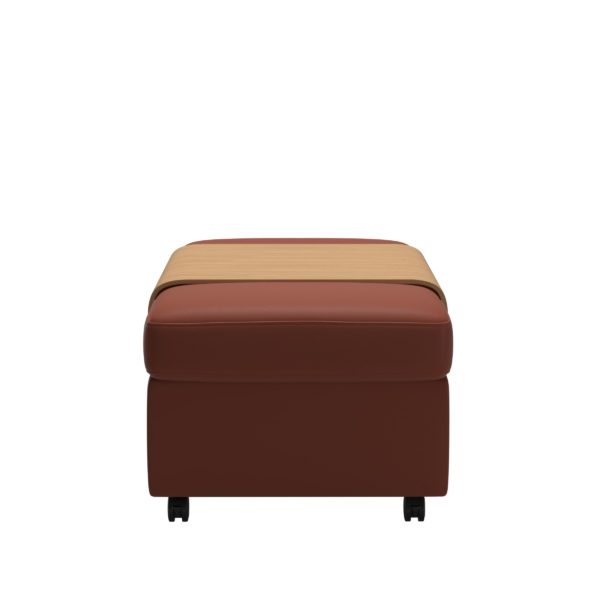 Stressless Ottoman, Double w/ Table - Image 3