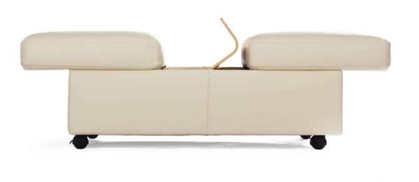 Stressless Ottoman, Double w/ Table - Image 6