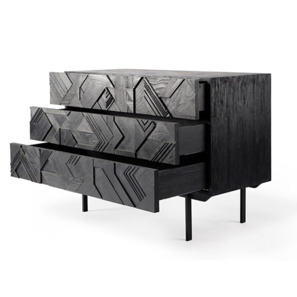 Ethnicraft Graphic Chest - Image 3
