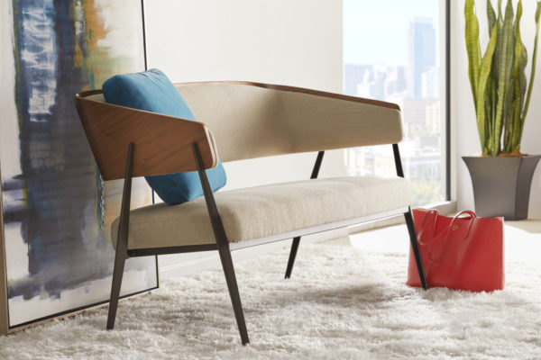 Elite Modern Aria Settee - Image 3