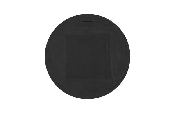 Phillips Collection Circular Cracked Black & Gold Mirror - Image 3