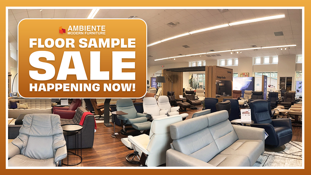 Floor Sample Sale Ambiente Modern Furniture