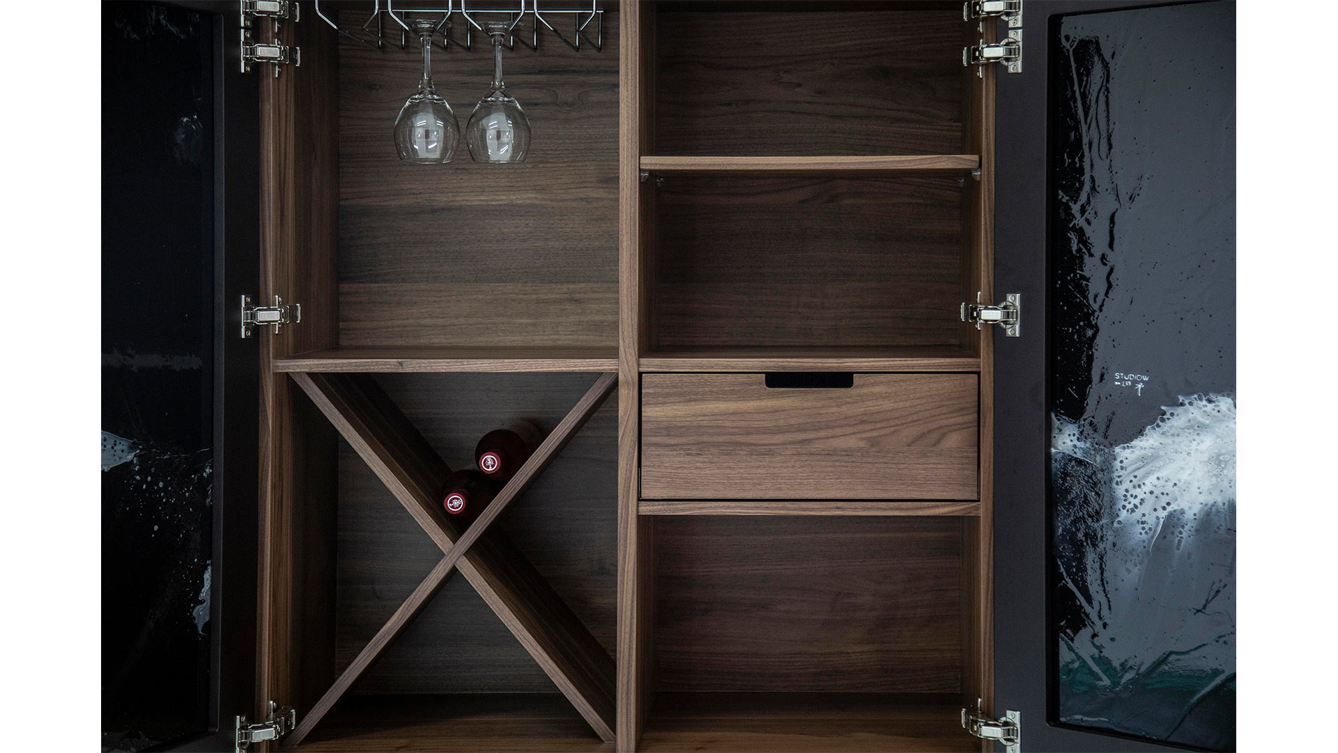 Cantina bar cabinet crate and barrel store