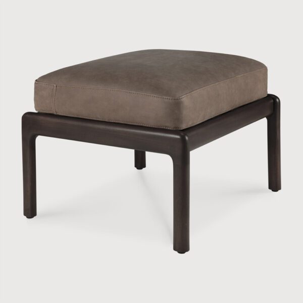 Ethnicraft Jack Lounge Chair & Footstool - Image 13