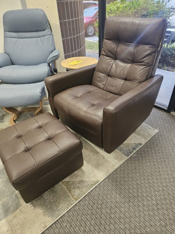 American Leather Como Chair & Otto (Raleigh Location)