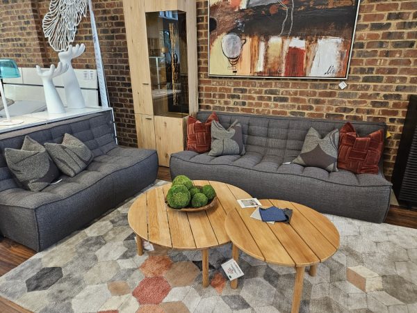 Ethnicraft N701 Sofa & Loveseat Bundle - Image 5